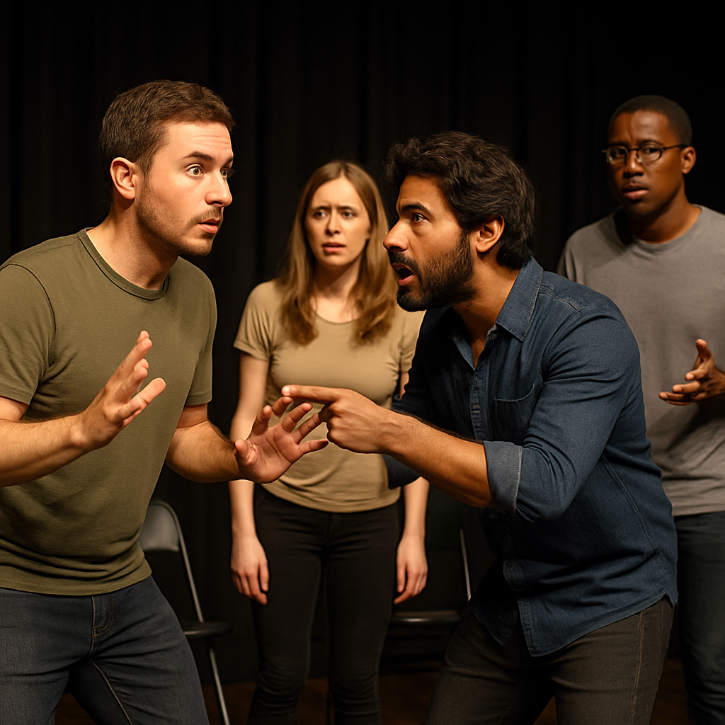 Improv on stage